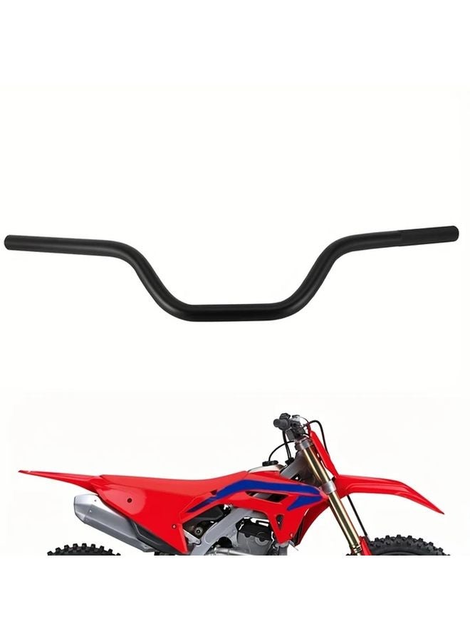 Black 7 8 Inch 22mm Motorcycle Handlebar For Honda CRF YZF KXF KLX RMZ DRZ - Image 1